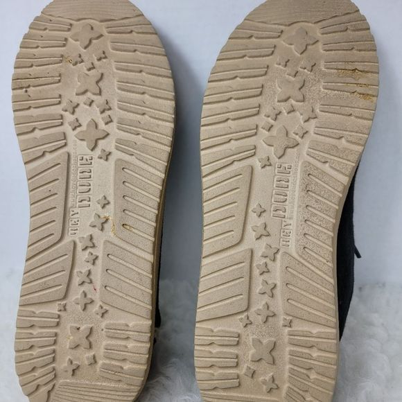 Hey Dude Wendy Crochet Black Slip On Moc Toe Women's Casual Shoes Size 11 - Picture 10 of 10